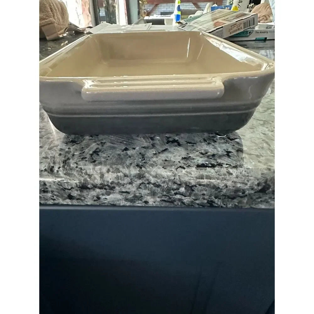 Le Creuset Classic GRADIENT FLINT Stoneware 7” x 5” Rectangular Baking Dish